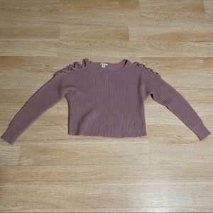 S/M Lilac Knit Sweater